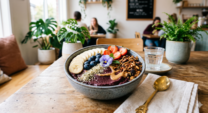 un açai bowl